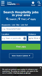 Mobile Screenshot of britishhospitalityjobs.co.uk